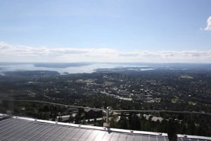 A view of Oslo from above